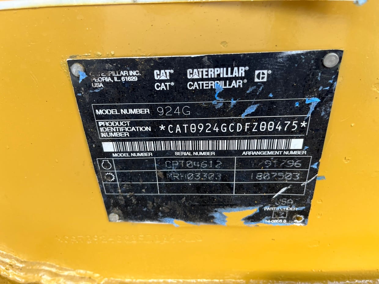 Carga frontal cat 924G — foto 6